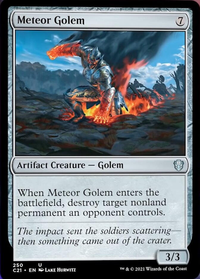 Meteor Golem [Commander 2021] | Exor Games Bridgewater