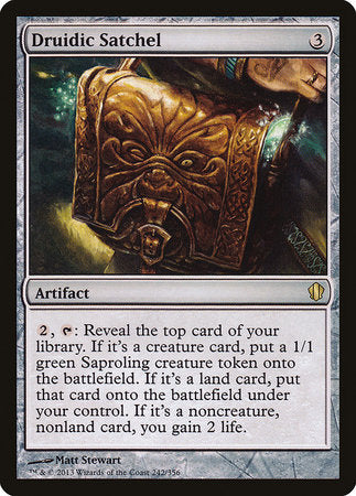 Druidic Satchel [Commander 2013] | Exor Games Bridgewater