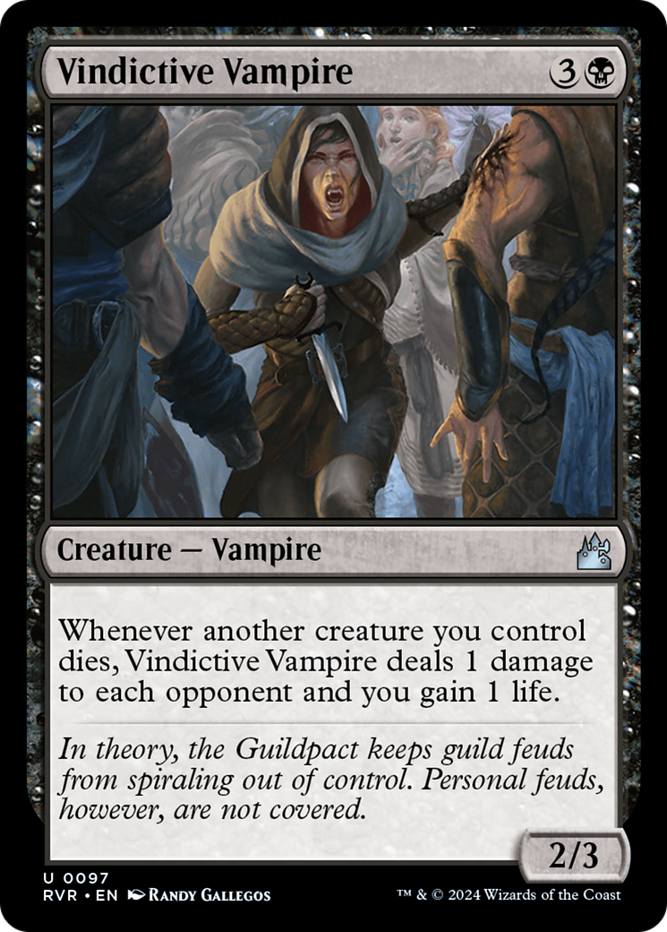 Vindictive Vampire [Ravnica Remastered] | Exor Games Bridgewater