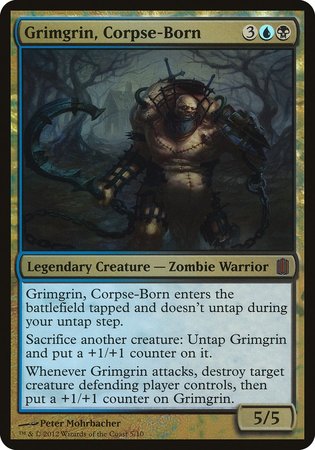 Grimgrin, Corpse-Born (Commander's Arsenal) [Commander's Arsenal Oversized] | Exor Games Bridgewater