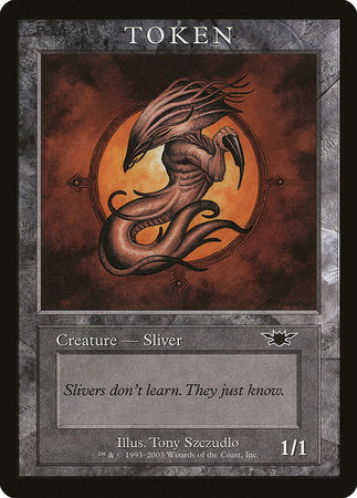 Sliver Token (Legions) [Magic Player Rewards 2003] | Exor Games Bridgewater