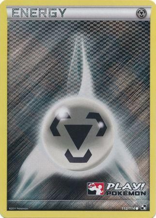 Metal Energy (112/114) (Play Pokemon Promo) [Black & White: Base Set] | Exor Games Bridgewater