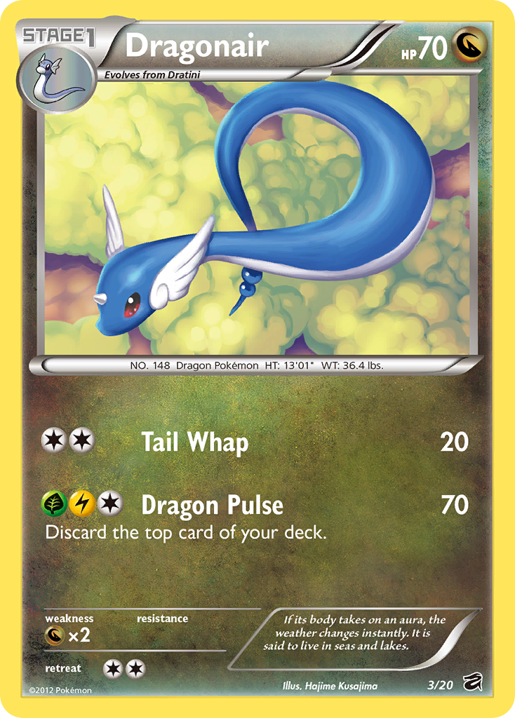 Dragonair (3/20) [Black & White: Dragon Vault] | Exor Games Bridgewater