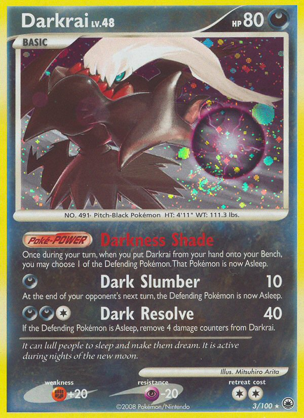 Darkrai (3/100) [Diamond & Pearl: Majestic Dawn] | Exor Games Bridgewater