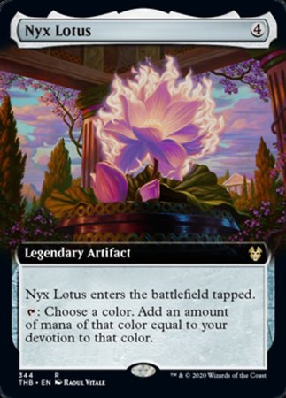 Nyx Lotus (Extended Art) [Theros Beyond Death] | Exor Games Bridgewater