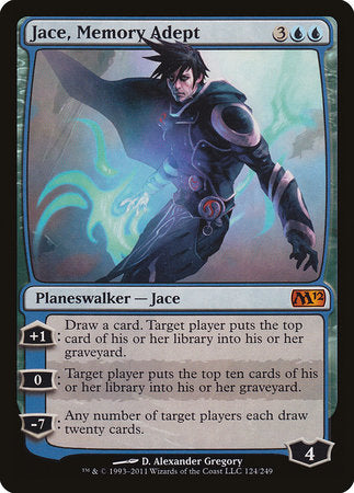 Jace, Memory Adept [Magic 2012] | Exor Games Bridgewater