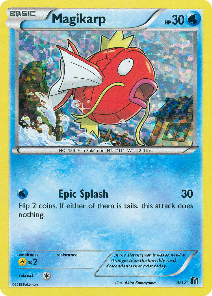 Magikarp (4/12) [McDonald's Promos: 2016 Collection] | Exor Games Bridgewater