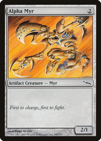 Alpha Myr [Mirrodin] | Exor Games Bridgewater