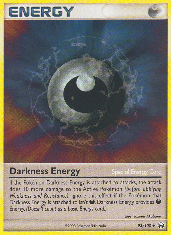 Darkness Energy (93/100) [Diamond & Pearl: Majestic Dawn] | Exor Games Bridgewater