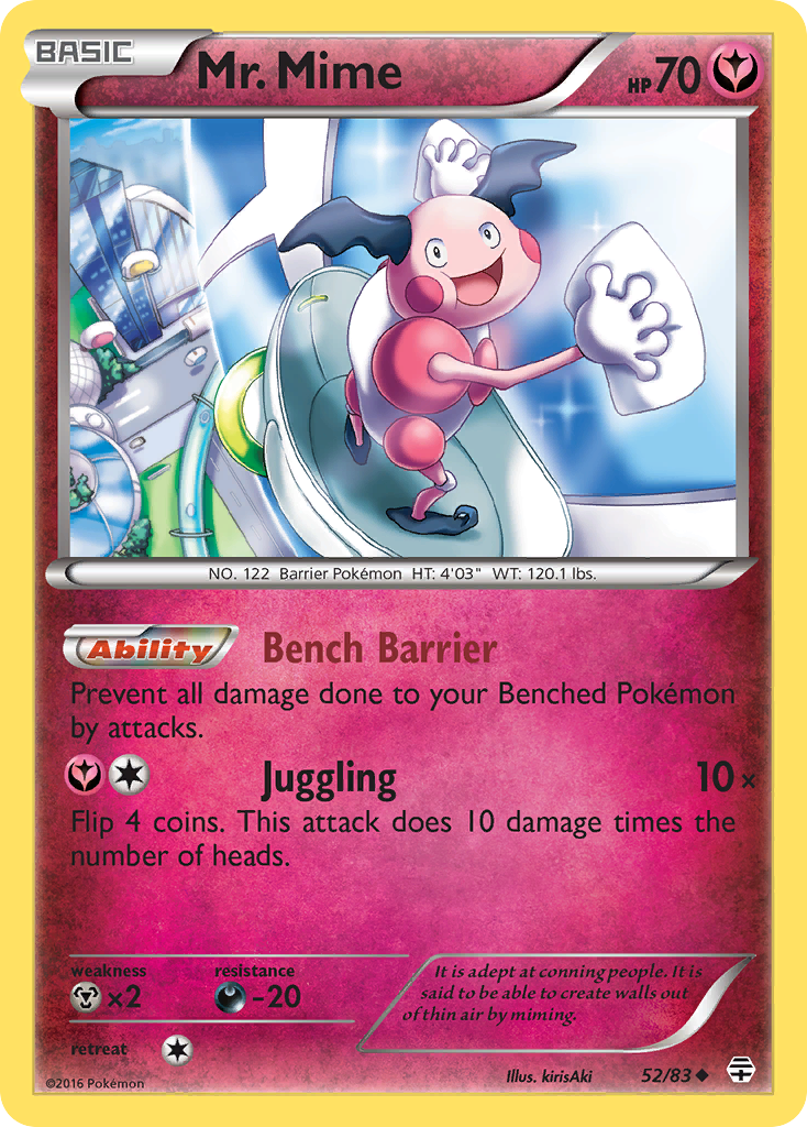 Mr. Mime (52/83) [XY: Generations] | Exor Games Bridgewater