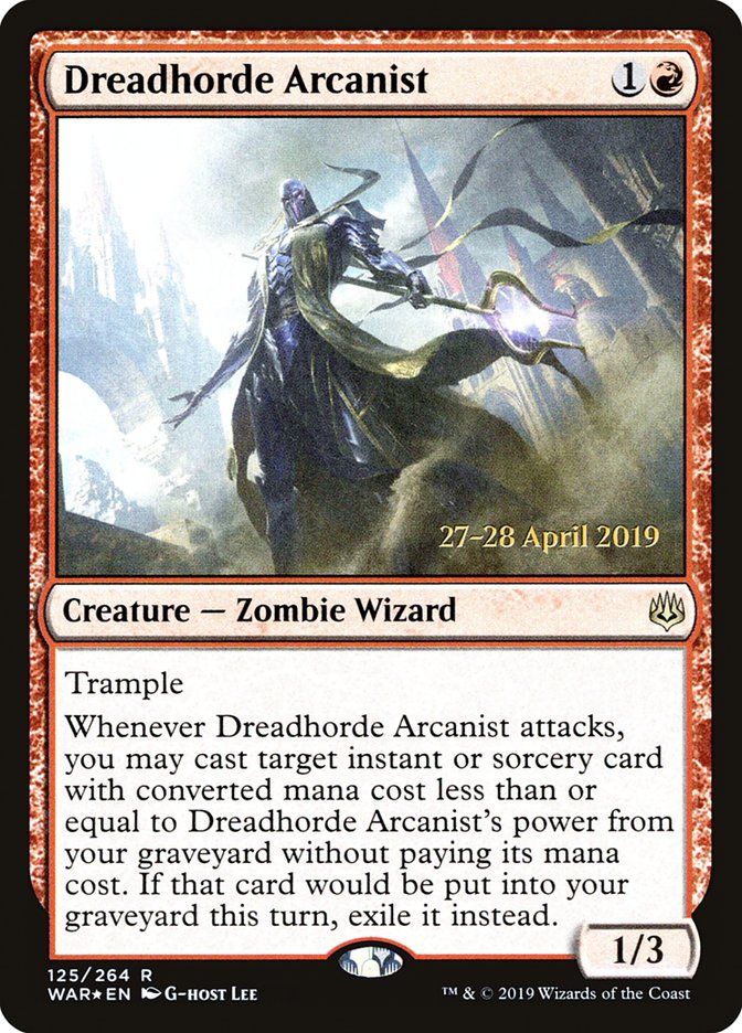 Dreadhorde Arcanist  [War of the Spark Prerelease Promos] | Exor Games Bridgewater