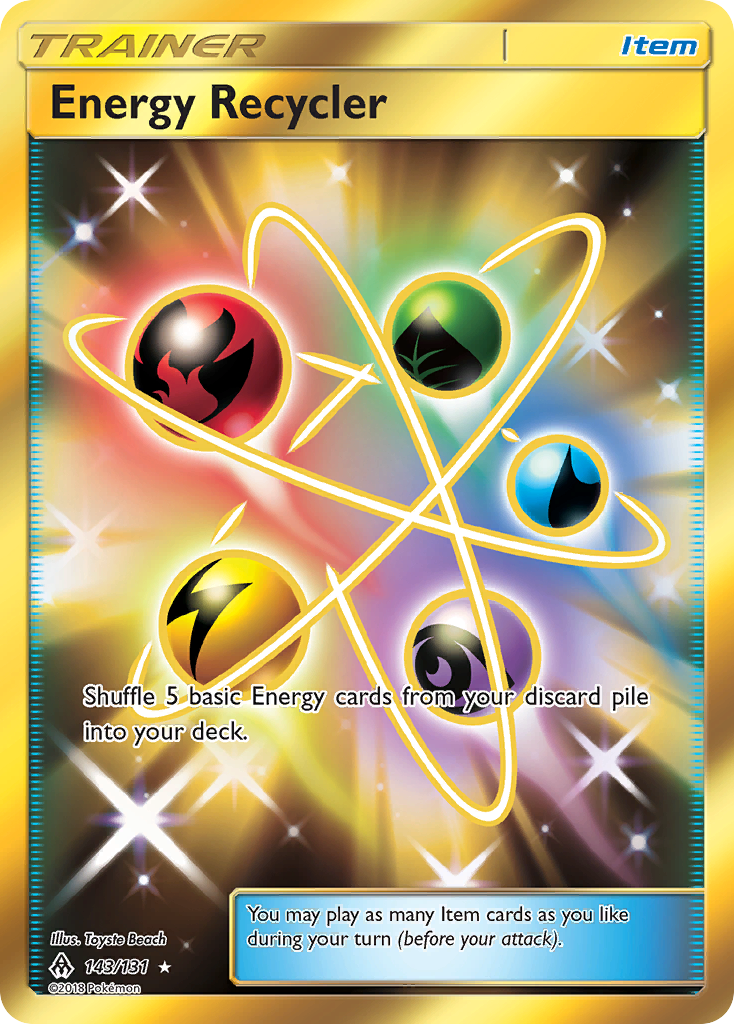 Energy Recycler (143/131) [Sun & Moon: Forbidden Light] | Exor Games Bridgewater