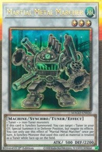 Martial Metal Marcher [MAGO-EN030] Gold Rare | Exor Games Bridgewater