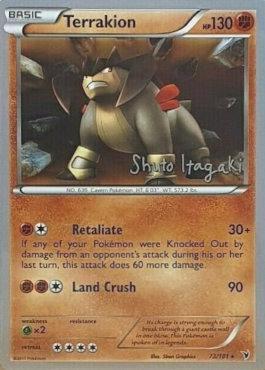Terrakion (73/101) (Terraki-Mewtwo - Shuto Itagaki) [World Championships 2012] | Exor Games Bridgewater