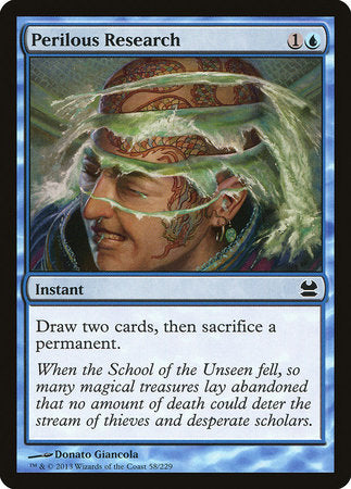 Perilous Research [Modern Masters] | Exor Games Bridgewater