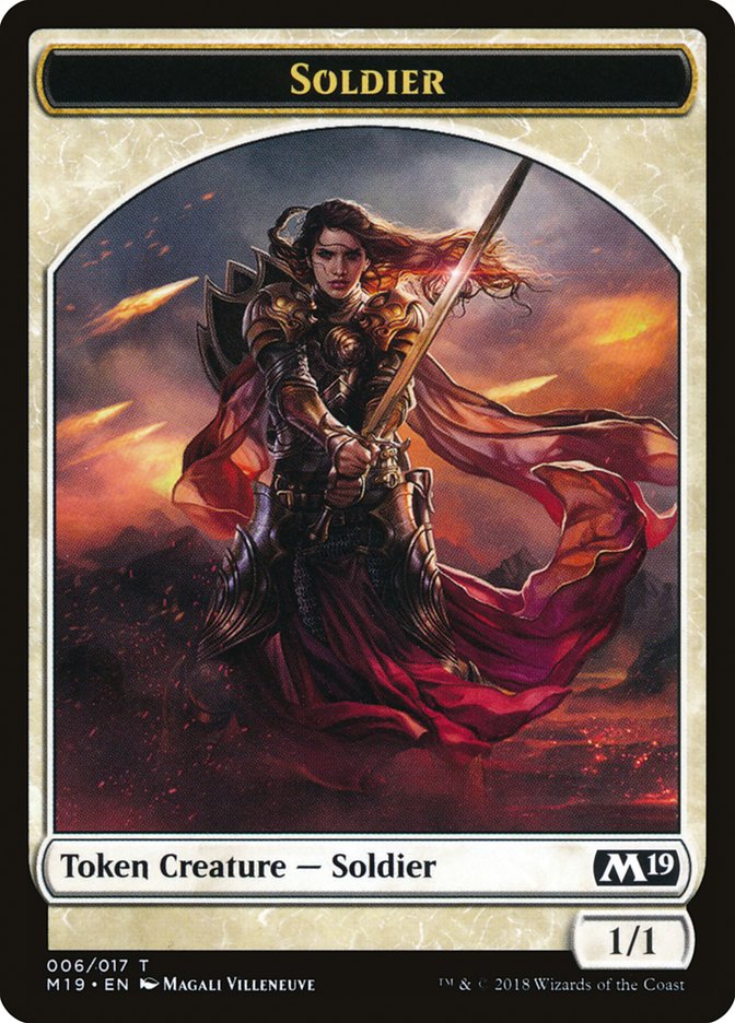 Soldier [Core Set 2019 Tokens] | Exor Games Bridgewater