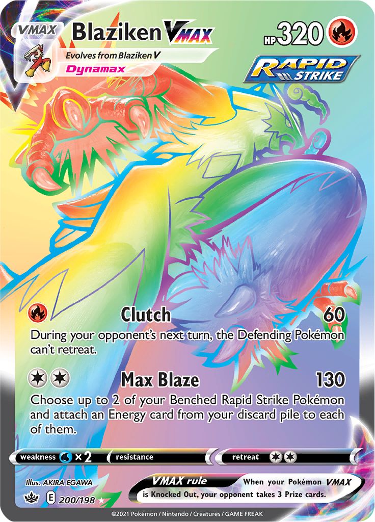 Blaziken VMAX (200/198) [Sword & Shield: Chilling Reign] | Exor Games Bridgewater