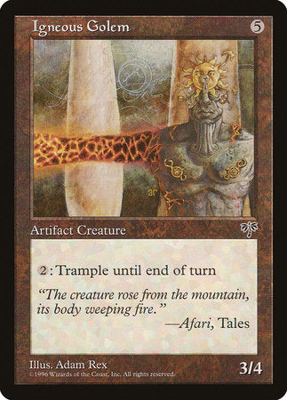 Igneous Golem [Mirage] | Exor Games Bridgewater