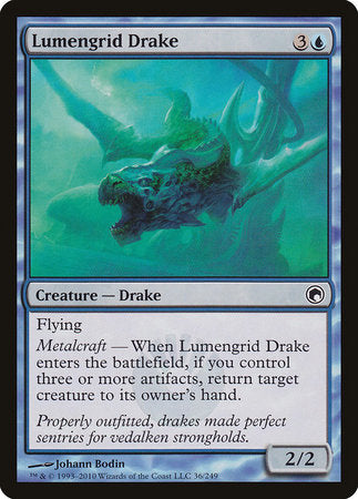 Lumengrid Drake [Scars of Mirrodin] | Exor Games Bridgewater