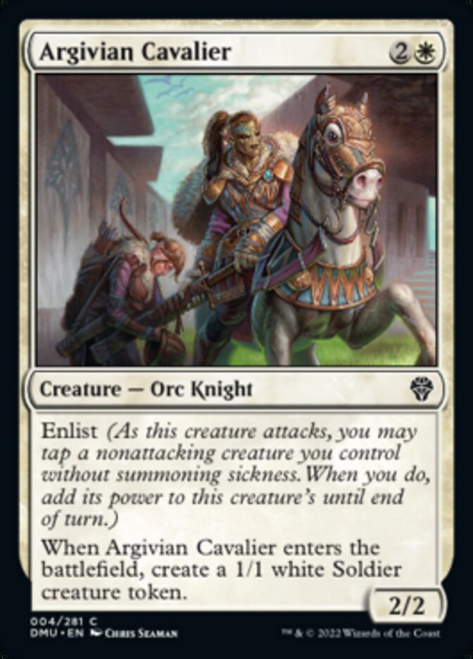 Argivian Cavalier [Dominaria United] | Exor Games Bridgewater