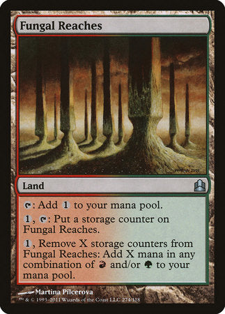 Fungal Reaches [Commander 2011] | Exor Games Bridgewater