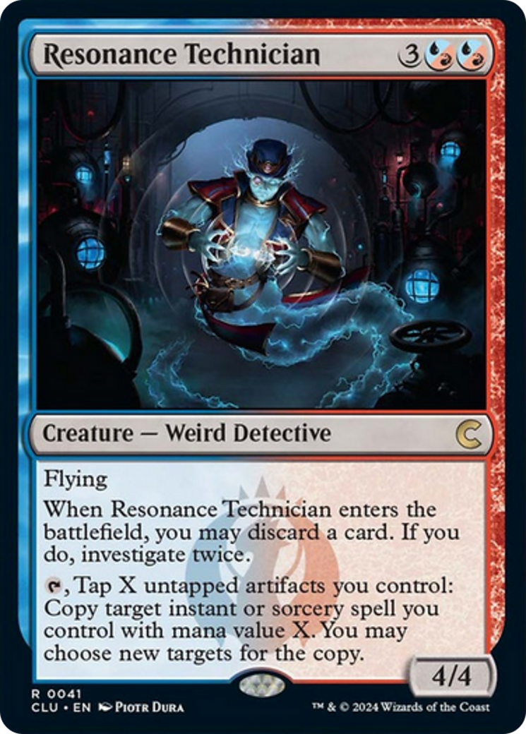 Resonance Technician [Ravnica: Clue Edition] | Exor Games Bridgewater