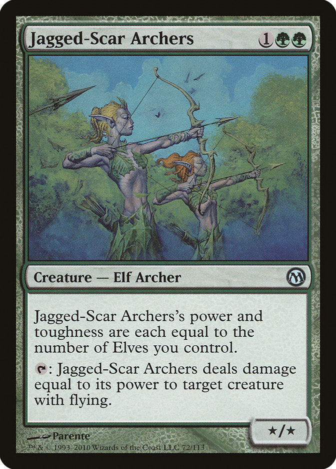 Jagged-Scar Archers [Duels of the Planeswalkers] | Exor Games Bridgewater