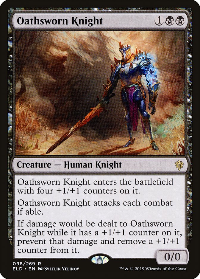 Oathsworn Knight [Throne of Eldraine] | Exor Games Bridgewater