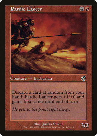 Pardic Lancer [Torment] | Exor Games Bridgewater