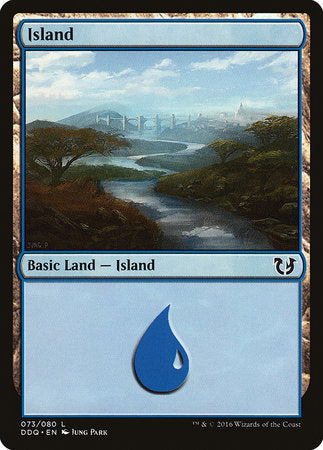 Island (73) [Duel Decks: Blessed vs. Cursed] | Exor Games Bridgewater