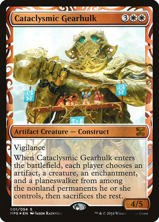 Cataclysmic Gearhulk [Kaladesh Inventions] | Exor Games Bridgewater