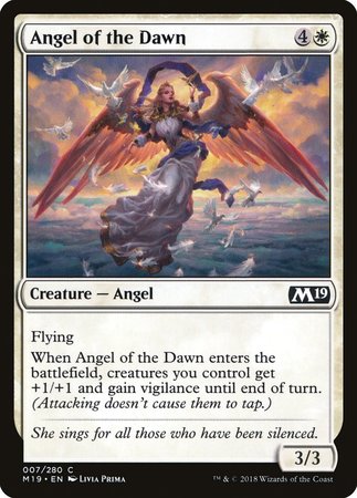 Angel of the Dawn [Core Set 2019] | Exor Games Bridgewater