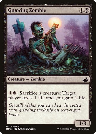 Gnawing Zombie [Modern Masters 2017] | Exor Games Bridgewater