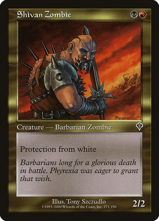 Shivan Zombie [Invasion] | Exor Games Bridgewater