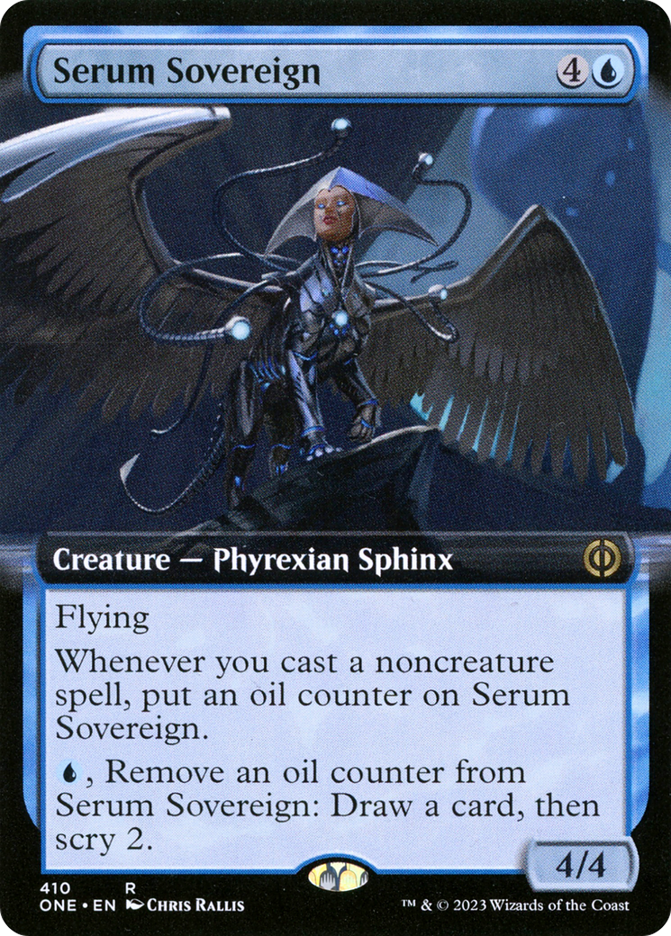 Serum Sovereign (Extended Art) [Phyrexia: All Will Be One] | Exor Games Bridgewater