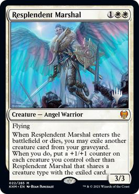 Resplendent Marshal [Kaldheim Promo Pack] | Exor Games Bridgewater