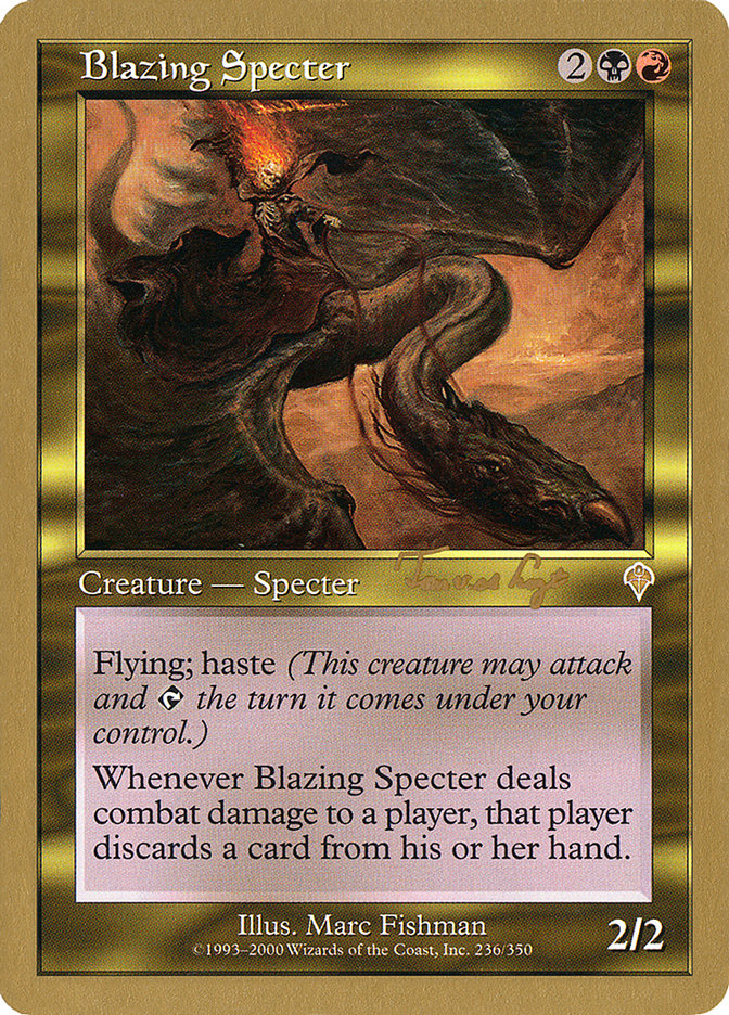 Blazing Specter (Tom van de Logt) [World Championship Decks 2001] | Exor Games Bridgewater