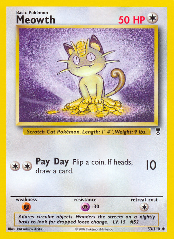 Meowth (53/110) [Legendary Collection] | Exor Games Bridgewater