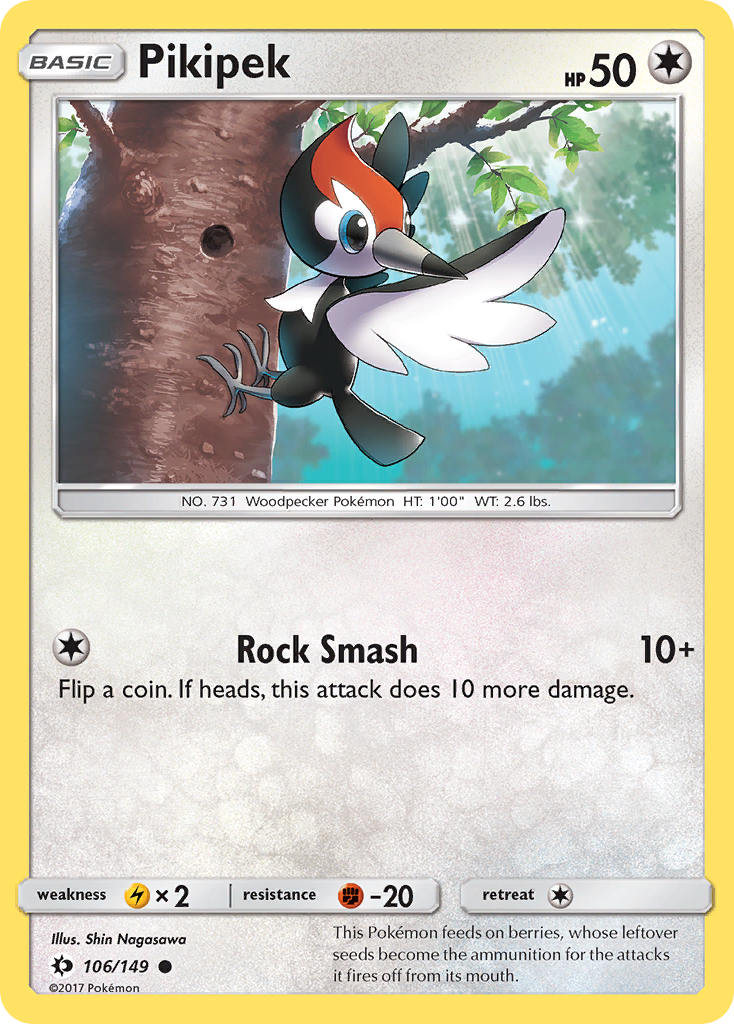 Pikipek (106/149) [Sun & Moon: Base Set] | Exor Games Bridgewater