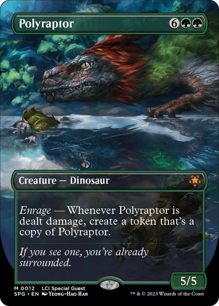 Polyraptor (Borderless) [The Lost Caverns of Ixalan Special Guests] | Exor Games Bridgewater