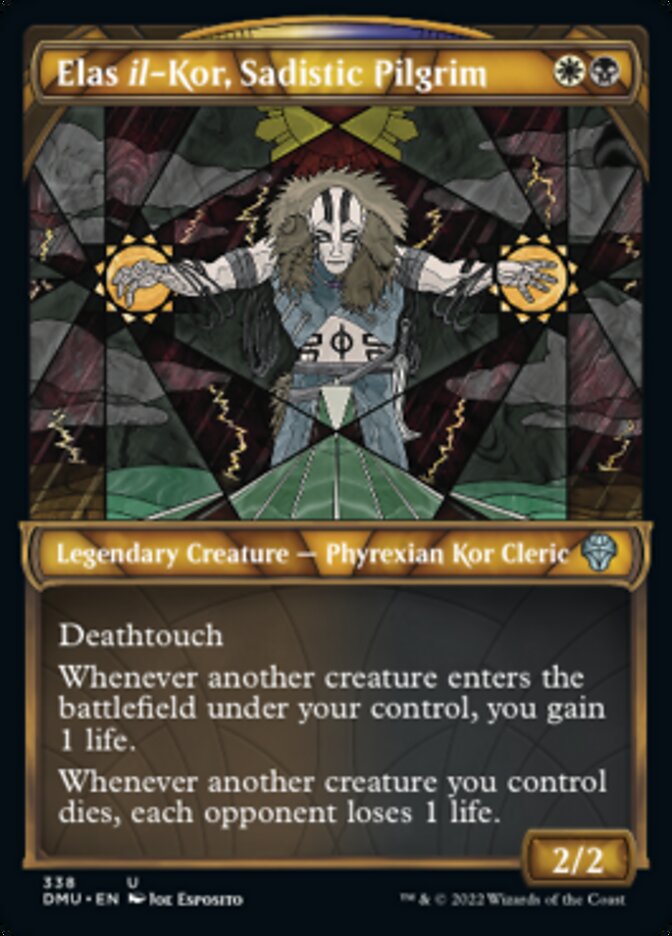 Elas il-Kor, Sadistic Pilgrim (Showcase Textured) [Dominaria United] | Exor Games Bridgewater