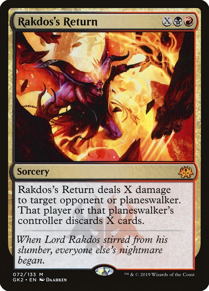 Rakdos's Return [Ravnica Allegiance Guild Kit] | Exor Games Bridgewater