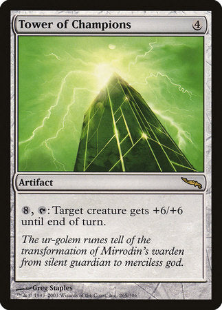 Tower of Champions [Mirrodin] | Exor Games Bridgewater