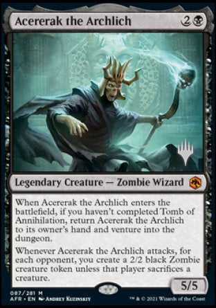 Acererak the Archlich (Promo Pack) [Dungeons & Dragons: Adventures in the Forgotten Realms Promos] | Exor Games Bridgewater