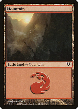 Mountain (239) [Avacyn Restored] | Exor Games Bridgewater