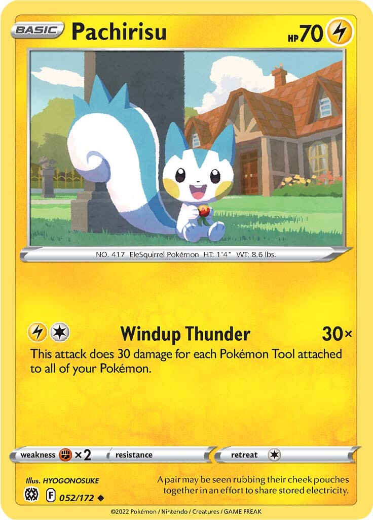 Pachirisu (052/172) [Sword & Shield: Brilliant Stars] | Exor Games Bridgewater