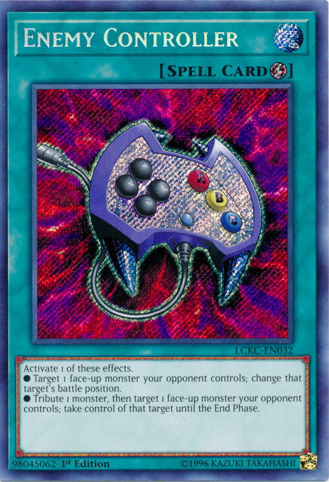 Enemy Controller [LCKC-EN032] Secret Rare | Exor Games Bridgewater