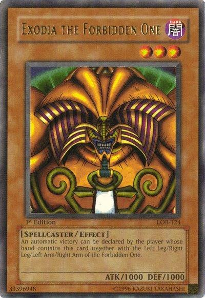 Exodia the Forbidden One [LOB-124] Ultra Rare | Exor Games Bridgewater