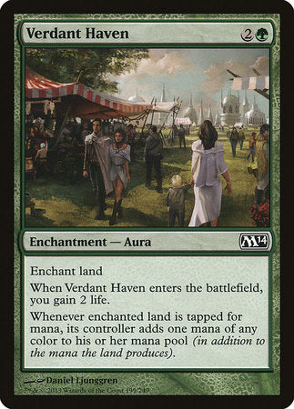 Verdant Haven [Magic 2014] | Exor Games Bridgewater