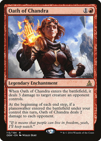 Oath of Chandra [Oath of the Gatewatch] | Exor Games Bridgewater